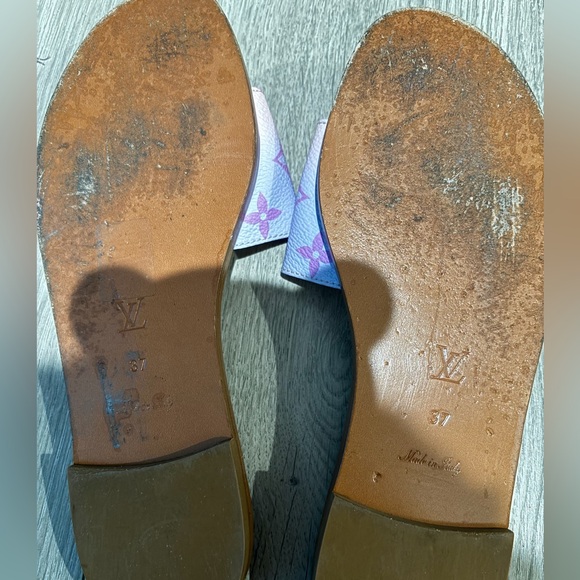 Louis Vuitton leather sandal - Picture 3 of 3